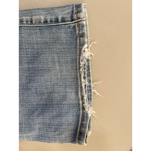 Buffalo David Bitton Jeans Size 34 Bootcut Denim Light Wash Distressed Western - Picture 8 of 9